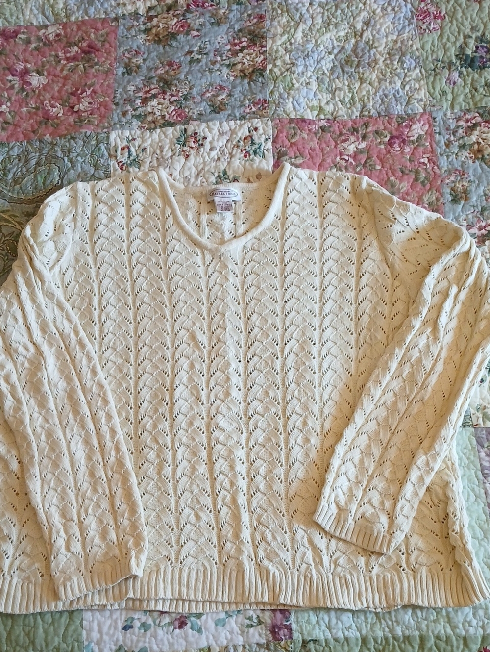 Northern Reflection Cotton Sweater XL
